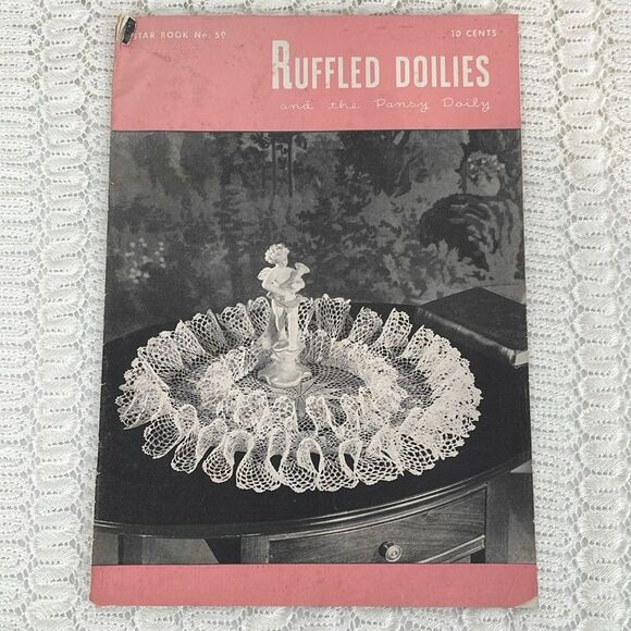 Lot of (8) Doilies Magazines Vintage Instructional Patterns 70s and 80s - Picture 2 of 9